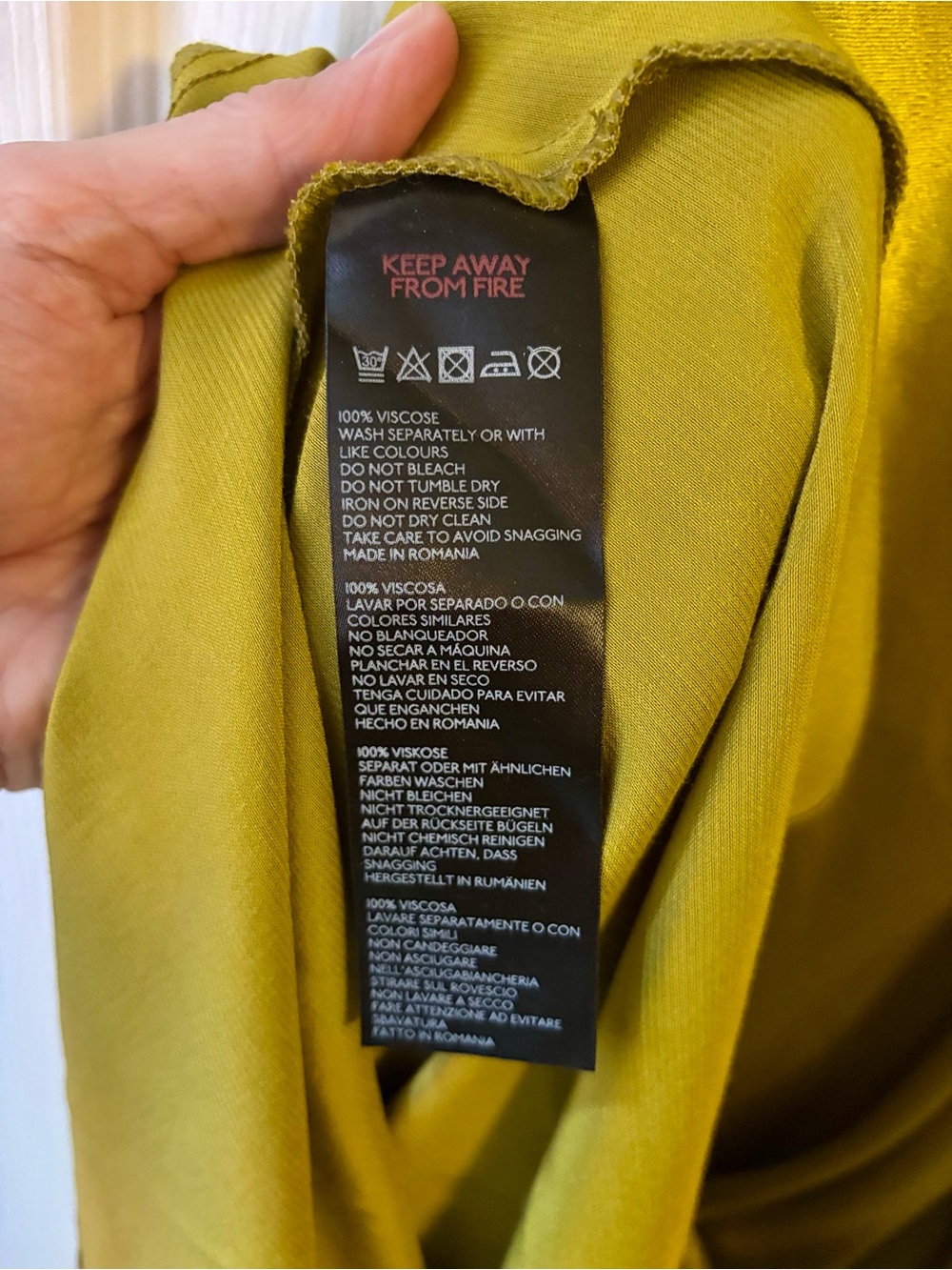 Anthropologie Flutter Sleeve Maxi Dress - Medium - Chartreuse - Picture 8 of 9
